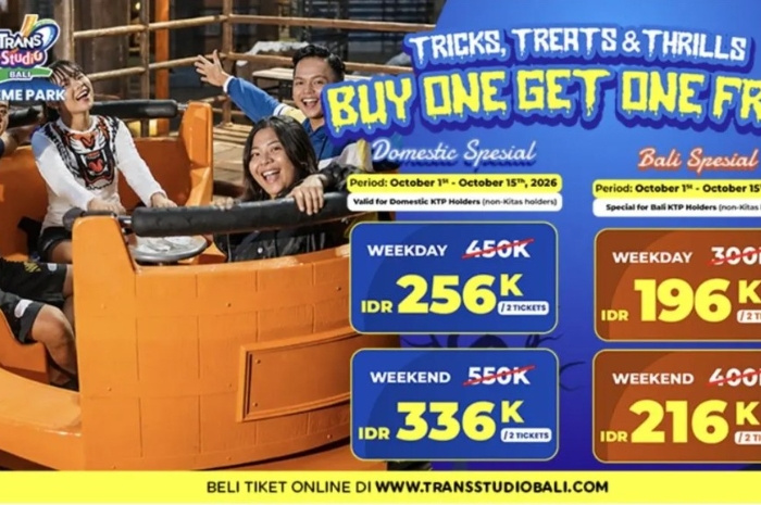 Masuk Kota Zombie hingga Saksikan Stunt Show, Ini Promo Spooktober di Bali