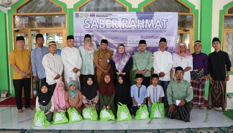 Hadiri Saber Rahmat di Balaraja, Wabup Tangerang Intan Nurul Hikmah Apresiasi Aksi Bersih-Bersih Masjid oleh Prima DMI