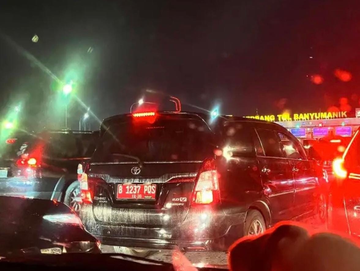 Viral! Mobil Dinas Pemprov DKI Dipakai Mudik Tertangkap Kamera di Tol Banyumanik, Ini Klarifikasi BPAD Jakarta