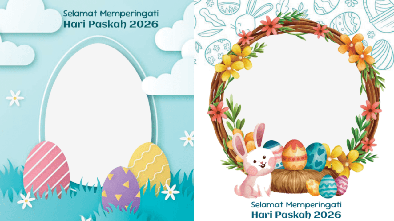 60 Link Twibbon Paskah 2026 dengan Tema: Kristus Bangkit Membarui Kemanusiaan Kita, Cocok Untuk Dipasang di Medsos