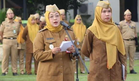 Pimpin Apel Perdana Bulan April, Wabup Tangerang Tekankan Disiplin ASN dan Kewaspadaan Bencana