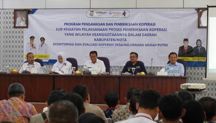 Evaluasi Kinerja Koperasi Merah Putih Triwulan I Tahun 2026, Bupati Maesyal: KDKMP Harus Lebih Produktif dan Berikan Manfaat Nyata bagi Warga