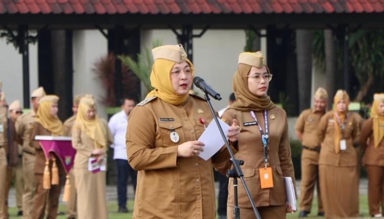 Wabup Tangerang Tegaskan Pentingnya Kedisiplinan Sebagai Fondasi Tingkatkan Pelayanan Publik, Singgung Peringatan Hari Kartini