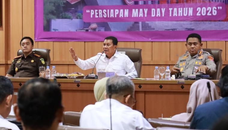 Persiapan May Day 2026: Bupati Tangerang Tekankan Sinergi Forkopimda dan Buruh, Gelar POB, Macing Bersama hingga Donor Darah