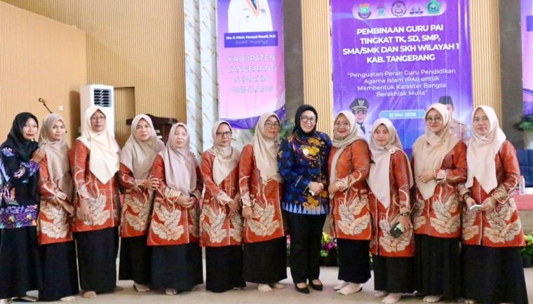 Wabup Tangerang Ajak Guru PAI Perkuat Pendidikan Karakter di Era Digital: Karena Tantangannya Semakin Kompleks!