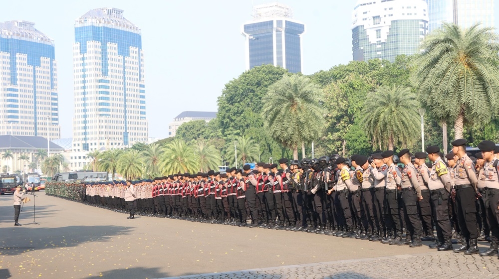 Demo Mahasiswa di Jakarta Hari Ini 22 Juni 2026: 4.057 Personel Gabungan Amankan Kawasan Monas hingga Gedung DPR RI