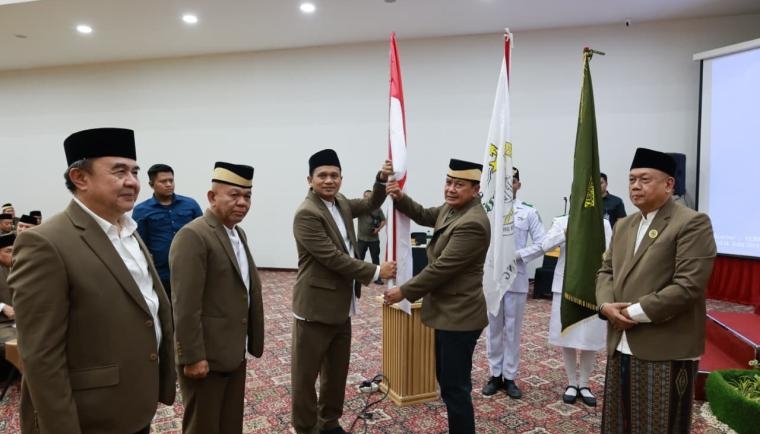 Lepas Kafilah Kabupaten Tangerang untuk MTQ Tingkat Provinsi Banten, Ini Pesan Khusus Bupati Maesyal Kepada Peserta