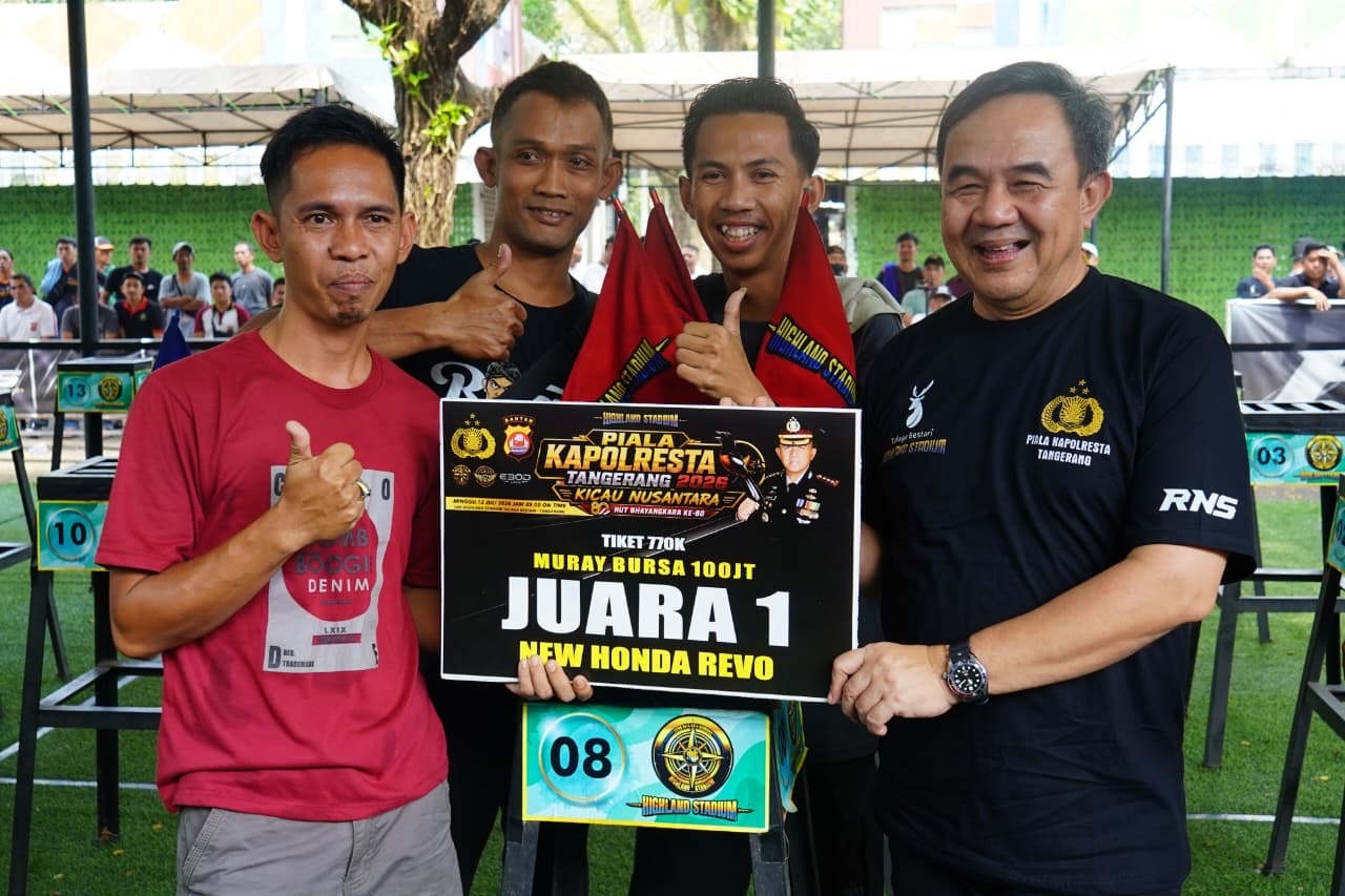 Lomba Kicau Mania Kapolresta Tangerang Cup 2026 Berlangsung Meriah, Sekda Soma: Perkuat Sinergi Polri dengan Masyarakat