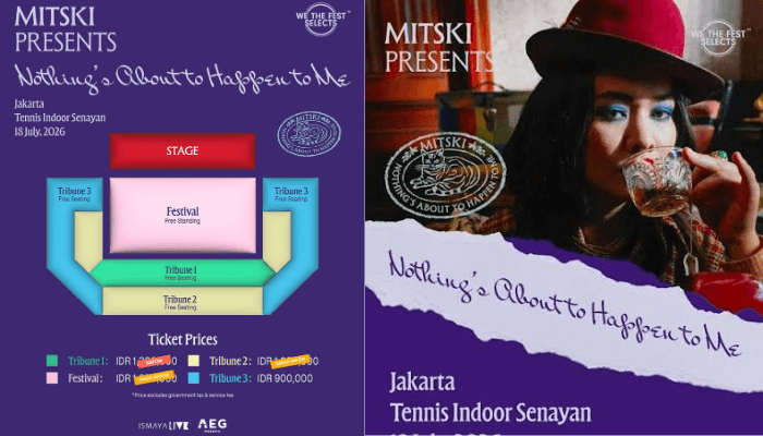 Hitung Mundur Konser Mitski di Jakarta, Simak Harga Tiket dan Informasi Terbarunya