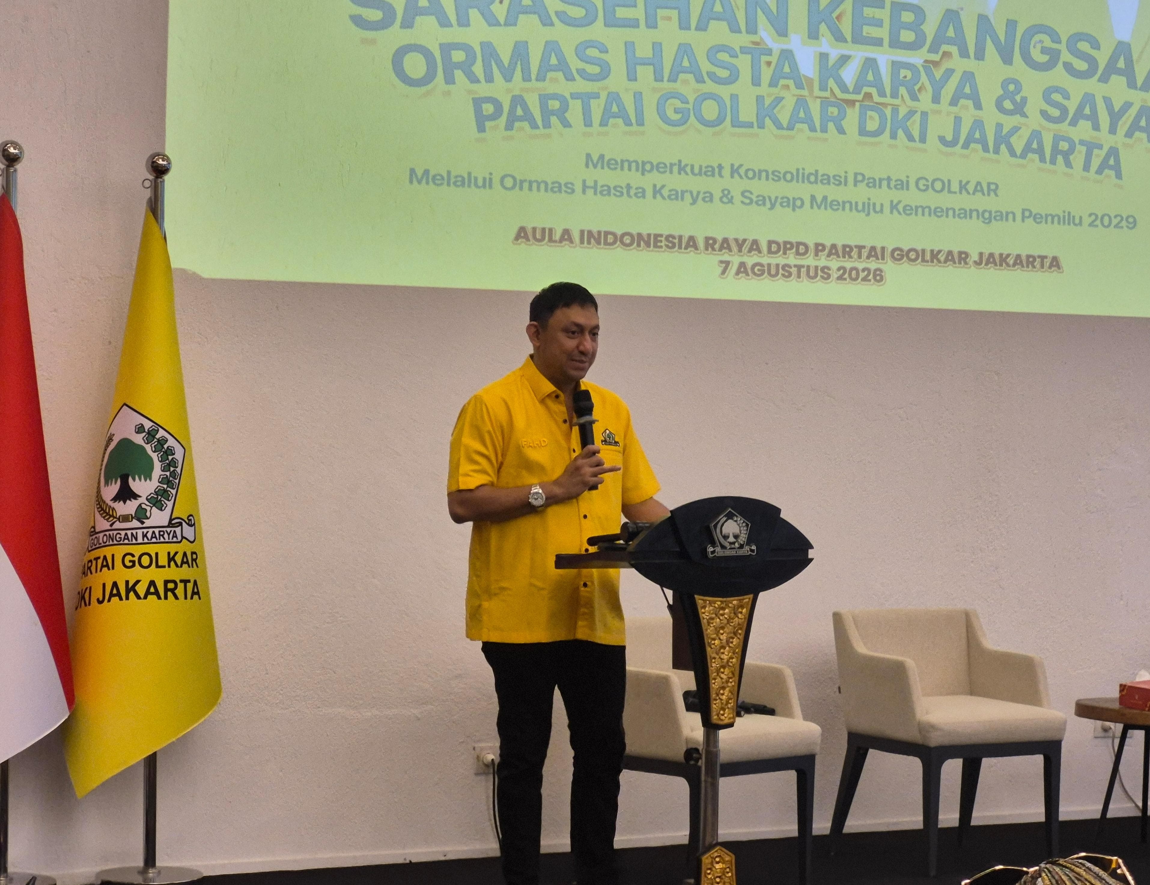 Jaga Kekuatan dan Soliditas Partai, DPP Golkar Perkuat Pembinaan Ormas Jelang Pemilu 2029