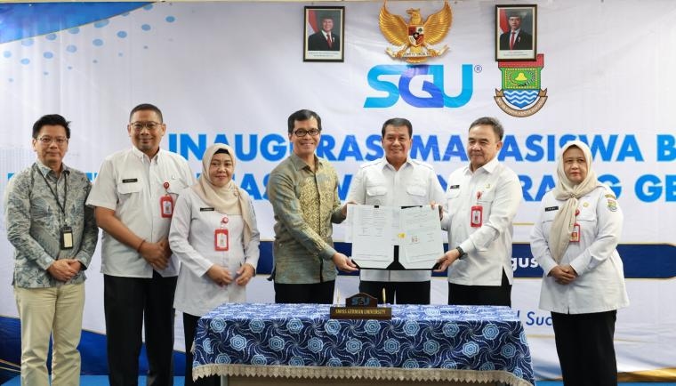 Pemkab dan SGU Jalin Kerjasama Beasiswa Tangerang Gemilang, Ini Pesan Bupati Maesyal Kepada 30 Mahasiswa Penerima