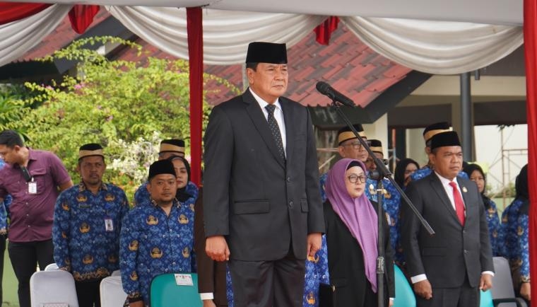 Pimpim Upacara Hari Kesaktian Pancasila 2026, Bupati Tangerang Dorong ASN Terapkan Pelayanan Berintegritas