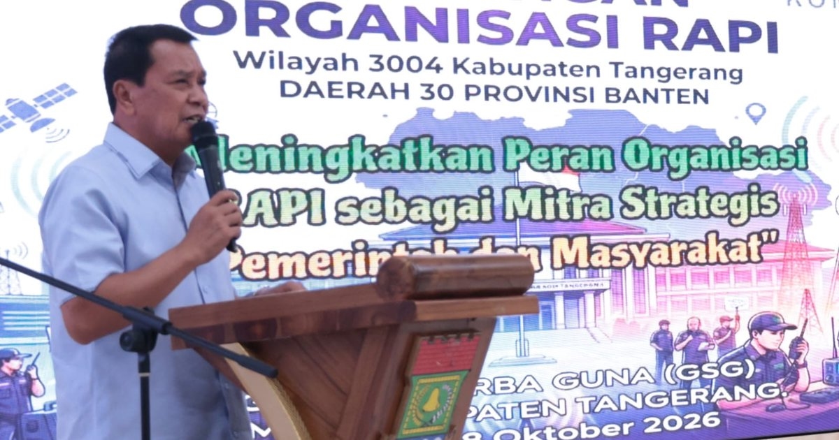 Buka BO Akbar RAPI Kabupaten Tangerang 2026, Bupati Maesyal Rasyid Tekankan Kolaborasi Kedaruratan