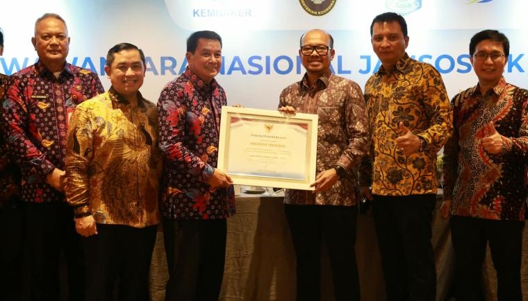 Kabupaten Tangerang Raih Jamsostek Award 2026, Sukses Dorong Perlindungan Pekerja Rentan dari Nelayan hingga Ojek