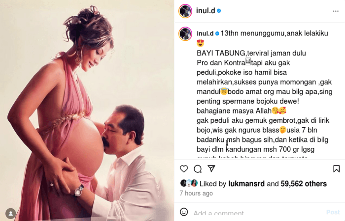 DRAMATIS! Begini Perjuangan Inul Daratista untuk Punya Momongan: Minum Es Krim 1,5 Kg Setiap Hari dan Tidur  Duduk Setiap Malam