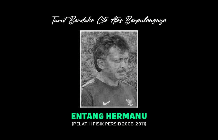Innalillahi, Mantan Pelatih Fisik Persib Bandung Entang Hermanu Meninggal Dunia