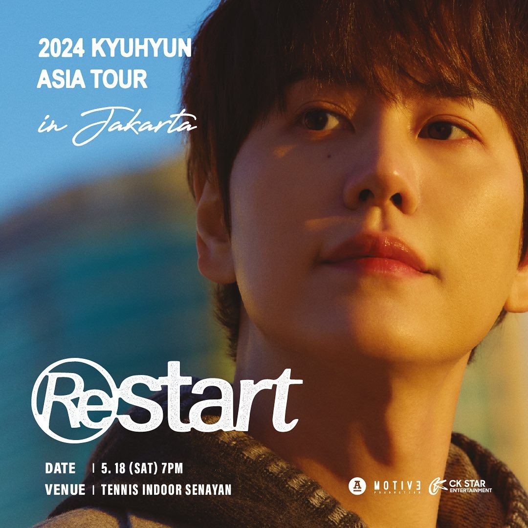 2024 KYUHYUN ASIA TOUR Bakal Restart di Jakarta, Catat Lokasi dan Jadwal Konsernya