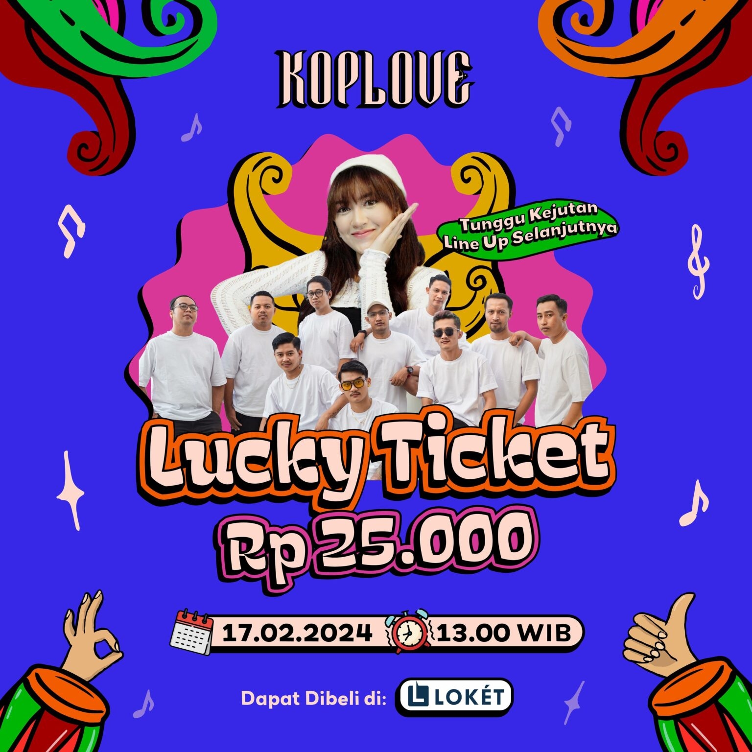 SERBU! Konser Musik Koplo di Bogor, Ada Happy Asmara hingga Gildcoustic, Lucky Ticket Rp 25 Ribu, Catat Tanggalnya
