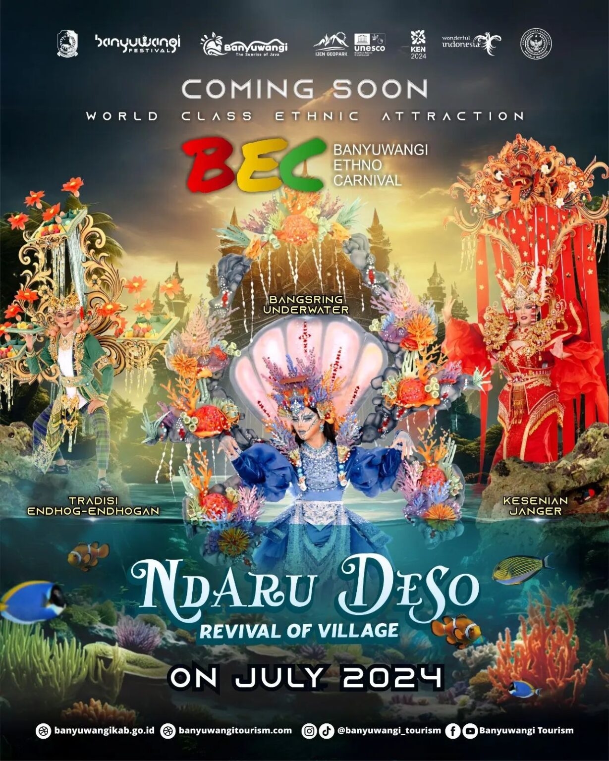 BERSIAPLAH! BEC 2024 Bakal Guncang Jawa Timur Pada 9-14 Juli, Sebuah Festival Budaya dan Mode Bertaraf Internasional