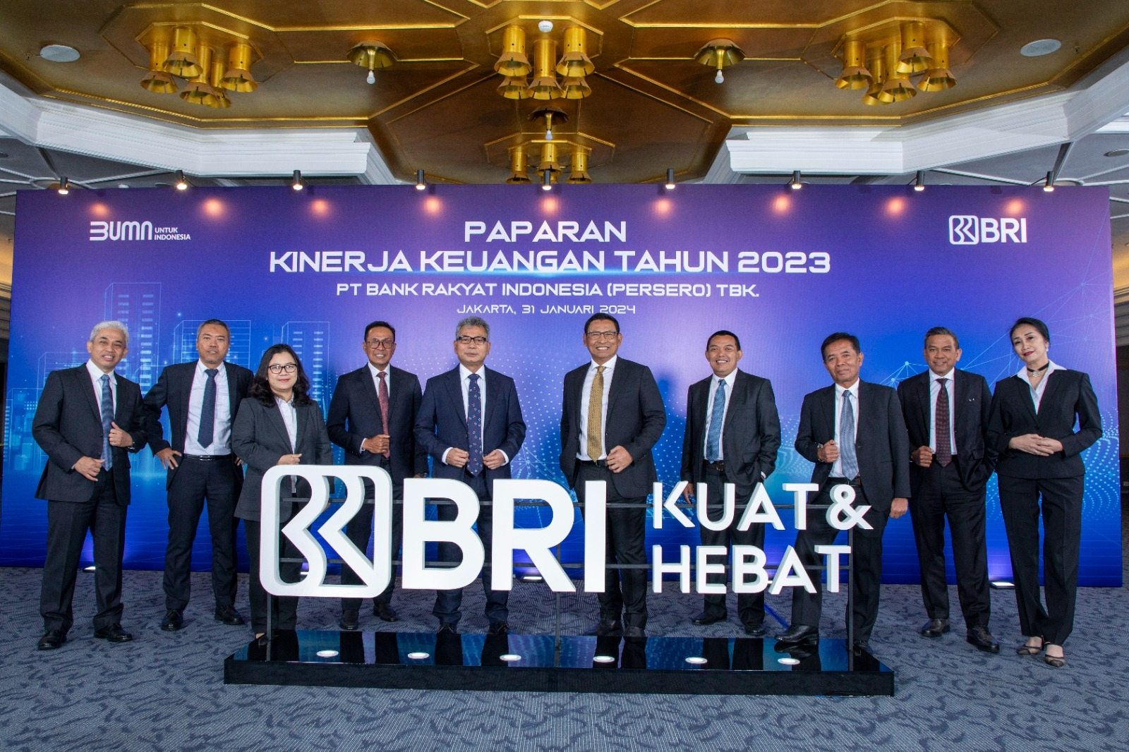 Bentuk Optimisme Kinerja, Tiga Direksi BRI Kompak Borong Saham BBRI, Segini Nilainya