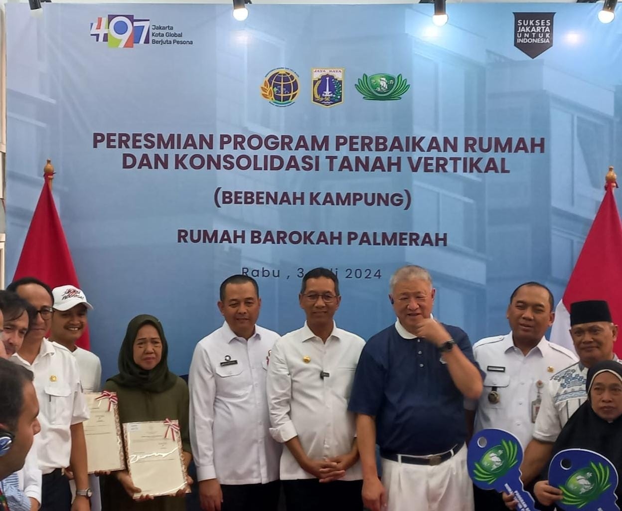 Tidak Hanya di Palmerah, Heru Budi Ungkap Pemprov DKI Bakal Tambah Rumah Konsolidasi Tanah Vertikal di Cempaka Putih dan Tanah Tinggi