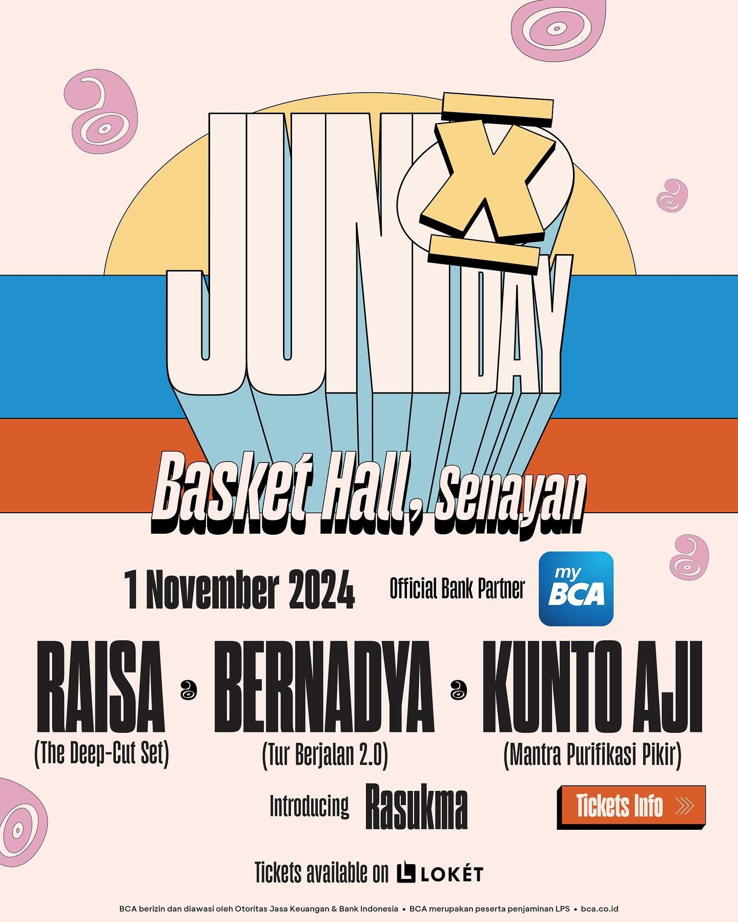 JUNI Day X 2024 Siap Guncang Jakarta pada Awal November, Menampilkan Raisa, Kunto Aji hingga Bernadya, Segini Harga Tiketnya