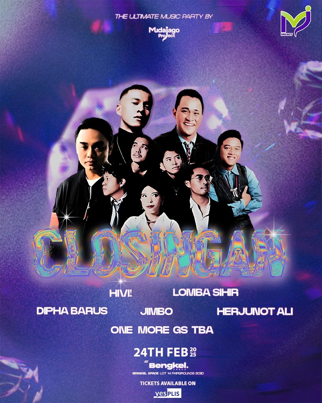 Closingan 2025 di Bengkel Space SCBD: Konser Musik dan DJ dalam Satu Malam, Segini Harga Tiketnya!