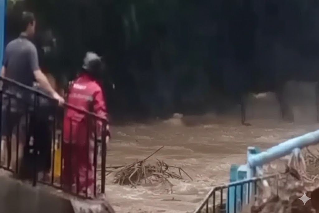 Banjir Bandang Terjang Kawasan Wisata Guci, Pancuran 13 Ditutup Total