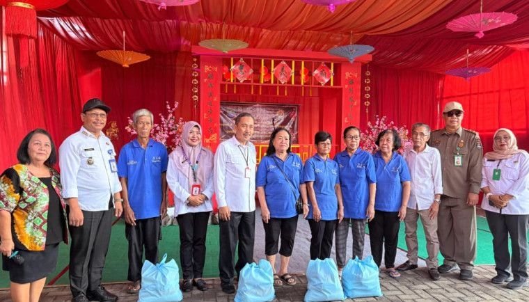 Jelang Imlek 2026, Pemkab Tangerang Gelar Gerakan Pangan Murah di Wihara Arya Dipa Kosambi