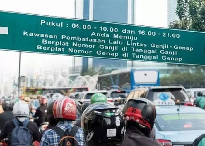 Catat, Ganjil-Genap Ditiadakan Besok di 26 Titik Ruas Jalan Jakarta