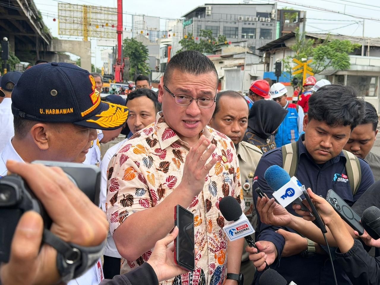 Anggota DPRD DKI Kenneth Geram Lihat Macet di Lokasi Proyek Flyover Latumenten Jakbar
