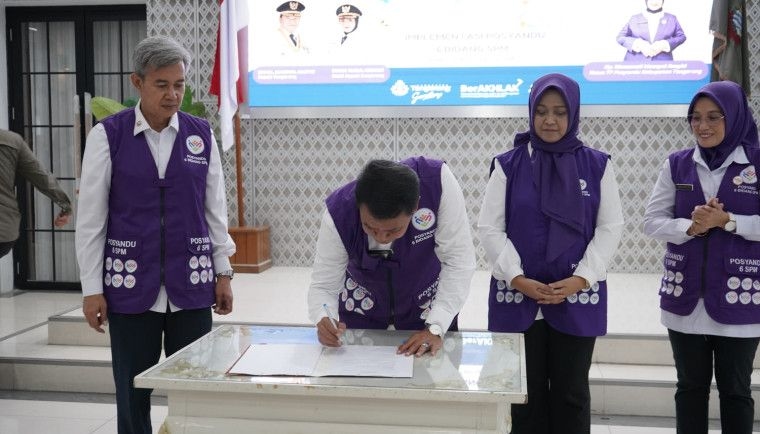 Pemkab Tangerang Luncurkan Posyandu 6 SPM, Bupati Maesyal: Punya Peran Strategis Sebagai LKD Multifungsi