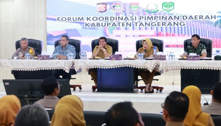 Rakor Jelang Bulan Ramadhan 2026, Bupati Tangerang Minta Kecamatan dan OPD Gelar GPM Serentak di Masing-masing Wilayah