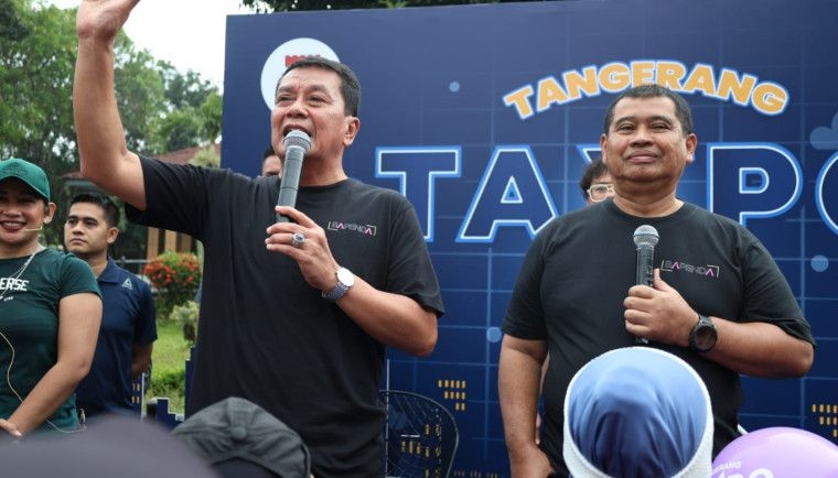 Buka Tangerang TAXPO 2026 di Acara Car Free Day, Bupati Maesyal Dorong Budaya Sadar Pajak di Ruang Publik