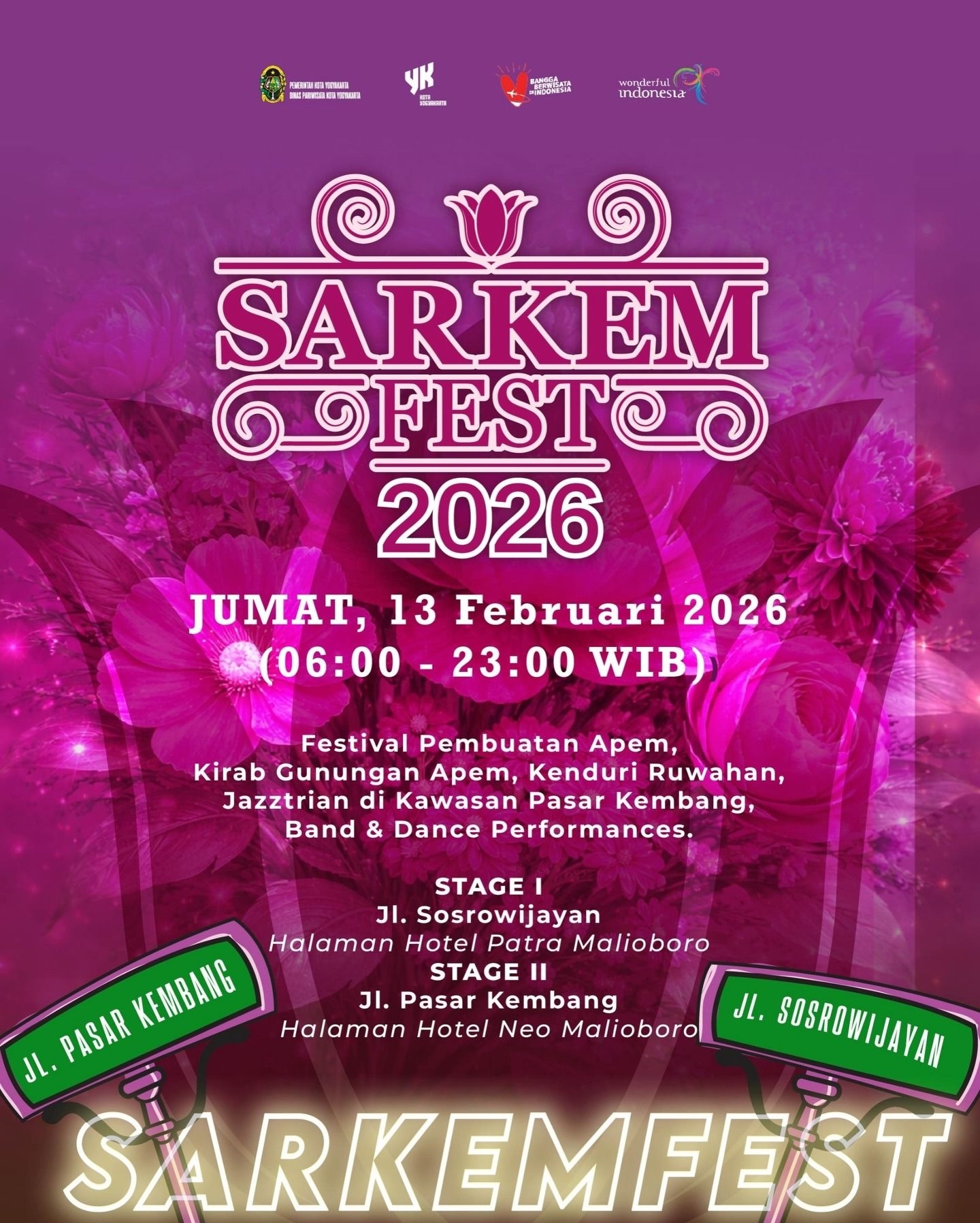 Sarkem Fest 2026: Pertunjukan Tradisi, Budaya dan Hiburan dalam Sehari Penuh di Kota Jogja, Catat Tanggal dan Rangkaian Acaranya