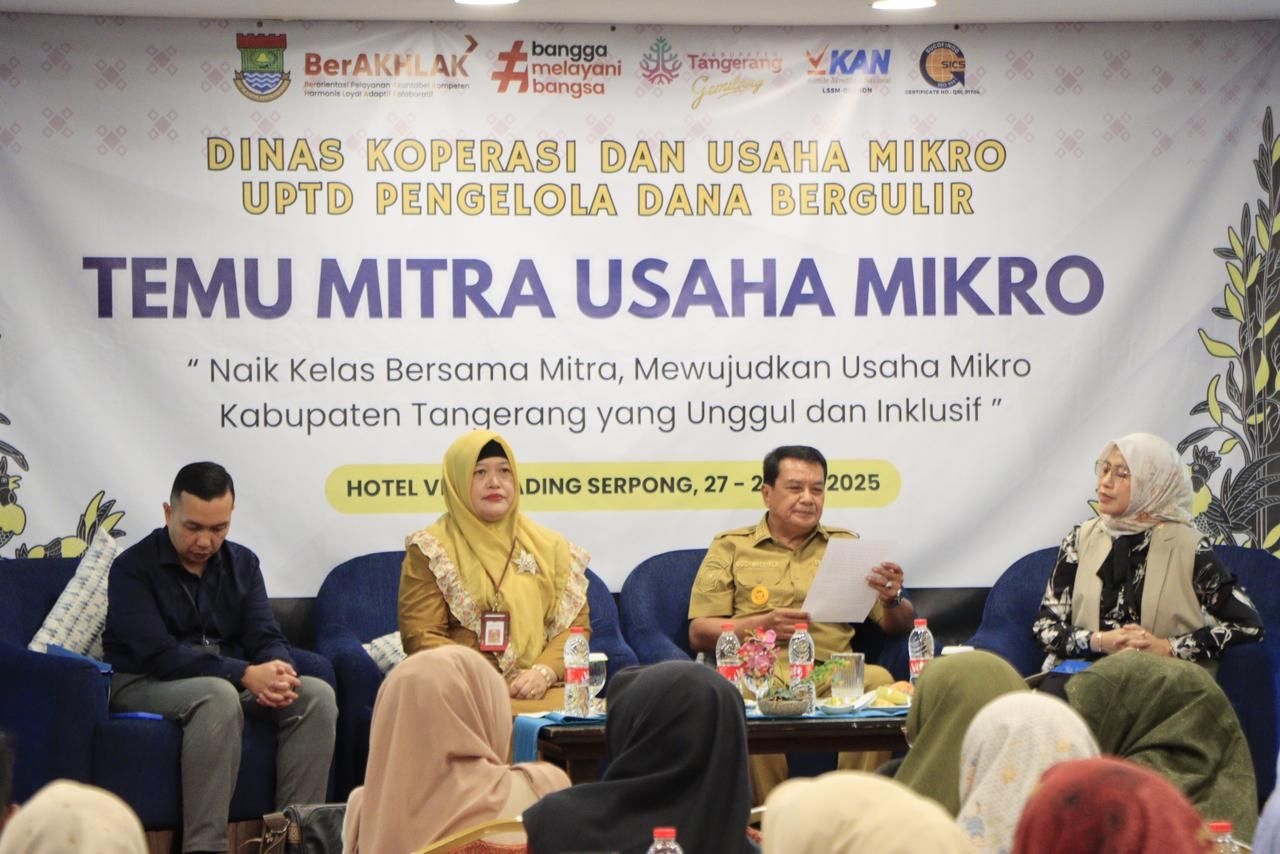 Diskum Kabupaten Tangerang Rilis Capaian Kinerja 2025: Lonjakan Jumlah Usaha Mikro hingga Literasi Digital untuk UMKM dan Koperasi