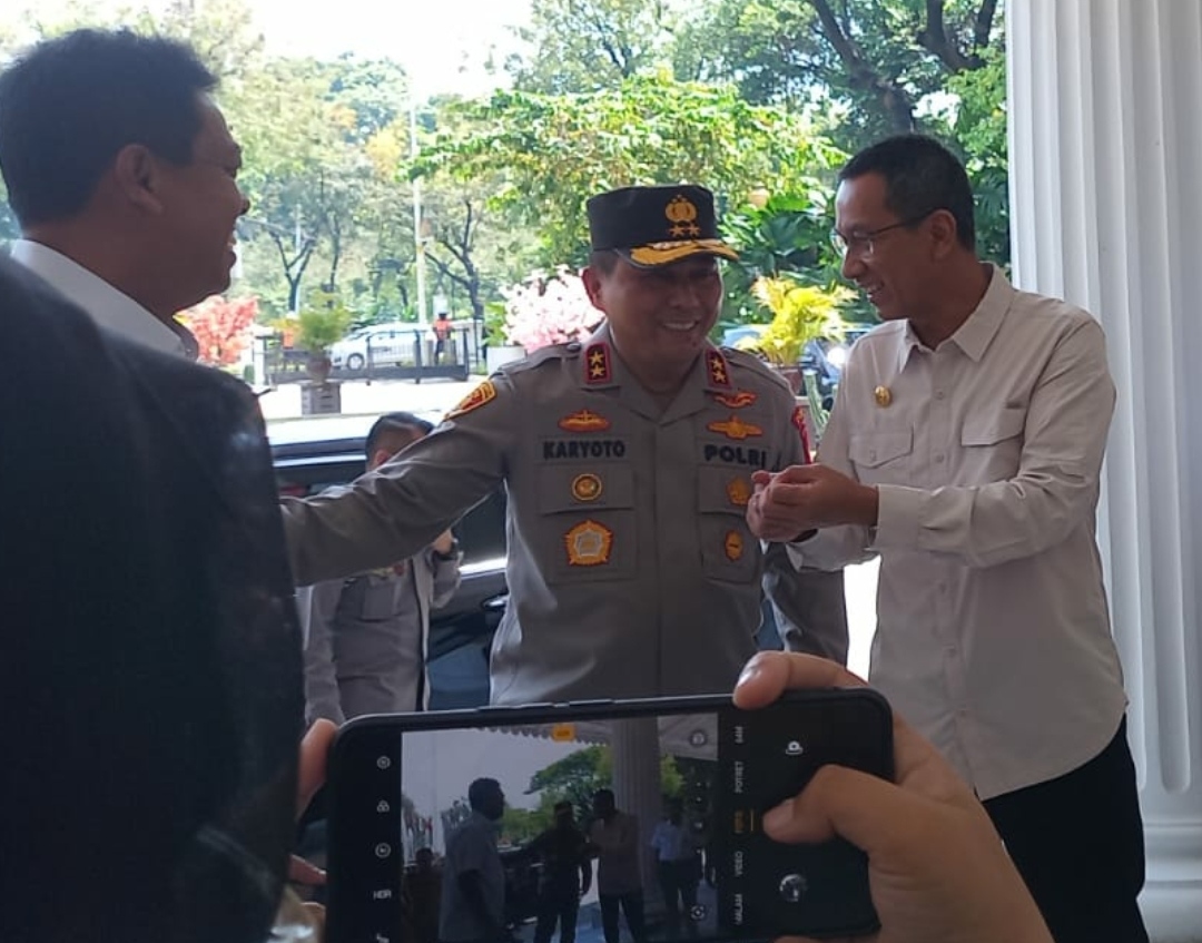 Kapolda Metro Jaya Temui Heru Budi, Ini yang Dibahas