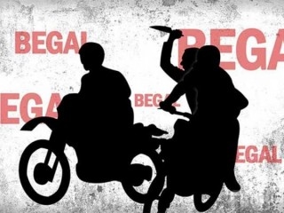 Waspada, Begal Bersenjata Tajam Beraksi di Jakarta Timur, Korban Dibacok Motor Dibawa Kabur