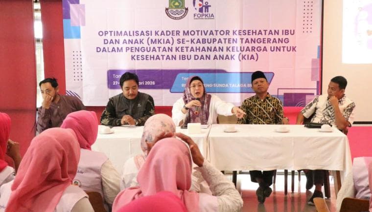 Perkuat Ketahanan Keluarga, Wabup Intan Minta Kader MKIA Kabupaten Tangerang Fokus ke Pencegahan