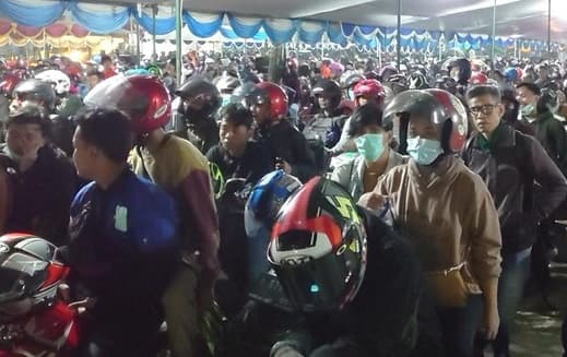 Pantauan Arus Mudik Pagi Ini: Pelabuhan Ciwandan Cilegon Mulai Dipadati Sepeda Motor 