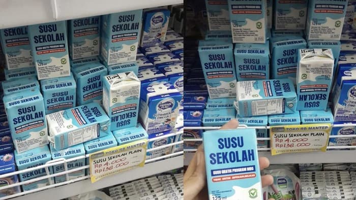 Viral! Susu Sekolah MBG Dijual di Minimarket, Padahal Ada Tulisan: TIDAK UNTUK DIPERJUALBELIKAN, Kepala Badan Gizi Nasional Buka Suara