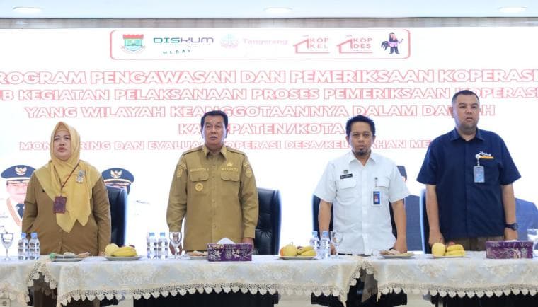 Bupati Tangerang Maesyal Rasyid Pantau Monev KDKMP Gelombang 2 Tahun 2026: Koperasi Harus Jadi Pilar Ekonomi Desa!