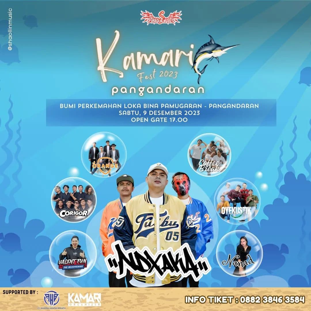 NDX AKA Goyang Hip-hop di Pangandaran 9 Desember 2023, Info Soal Tiket Silahkan Cek di Sini