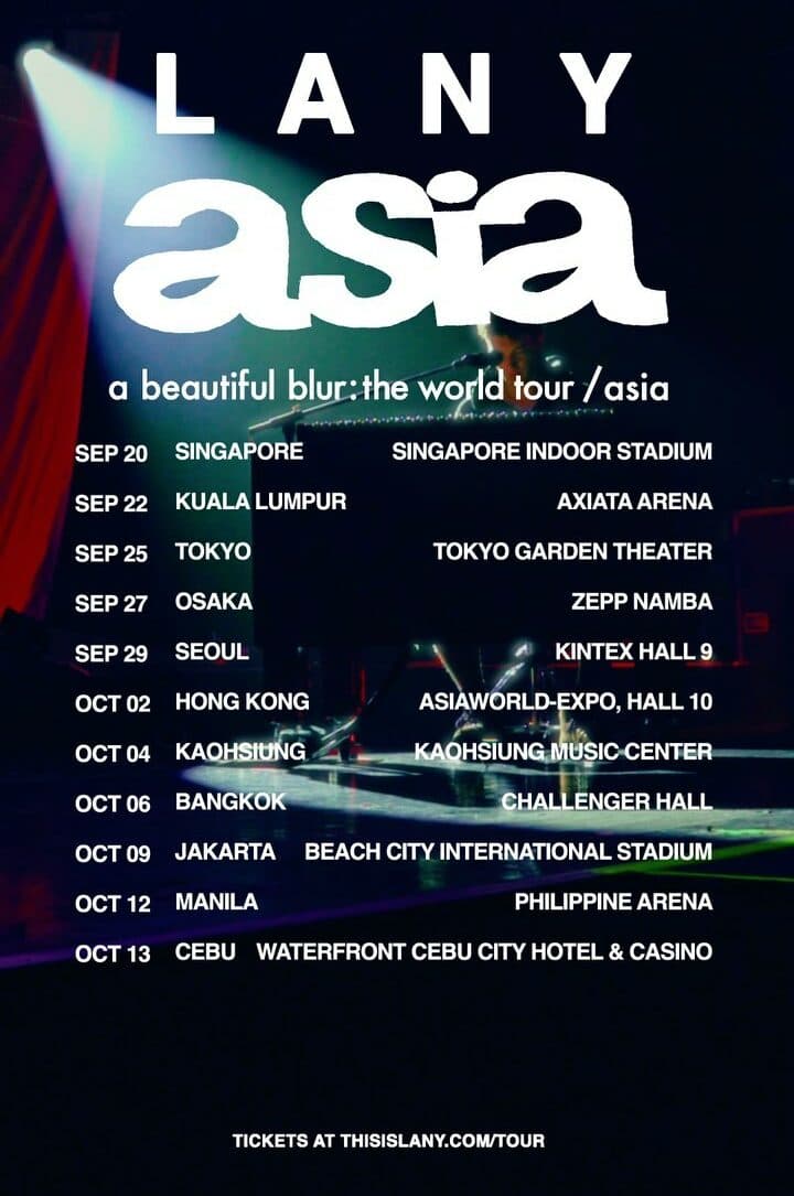 LANY Kembali Konser di Jakarta Tahun Ini, Penjualan Tiket Dimulai 12 Maret 2024, Simak Info Selengkapnya di Sini