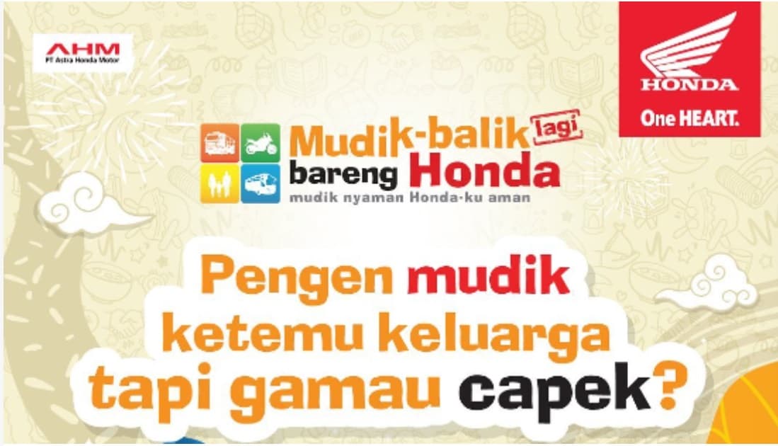 IKUT YUK! Mudik Gratis Bareng Honda Tujuan Semarang dan Jogja, Tersedia 59 Bus, Berikut Syarat dan Lokasi Pendaftaran