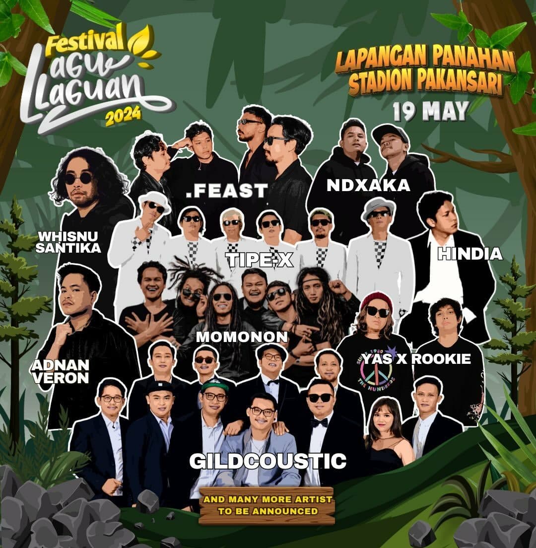 CATAT! Konser NDX AKA, Gildcoustic hingga Hindia di Stadion Pakansari Bogor, dalam Acara Festival Lagu Laguan 2024, Simak Tanggalnya