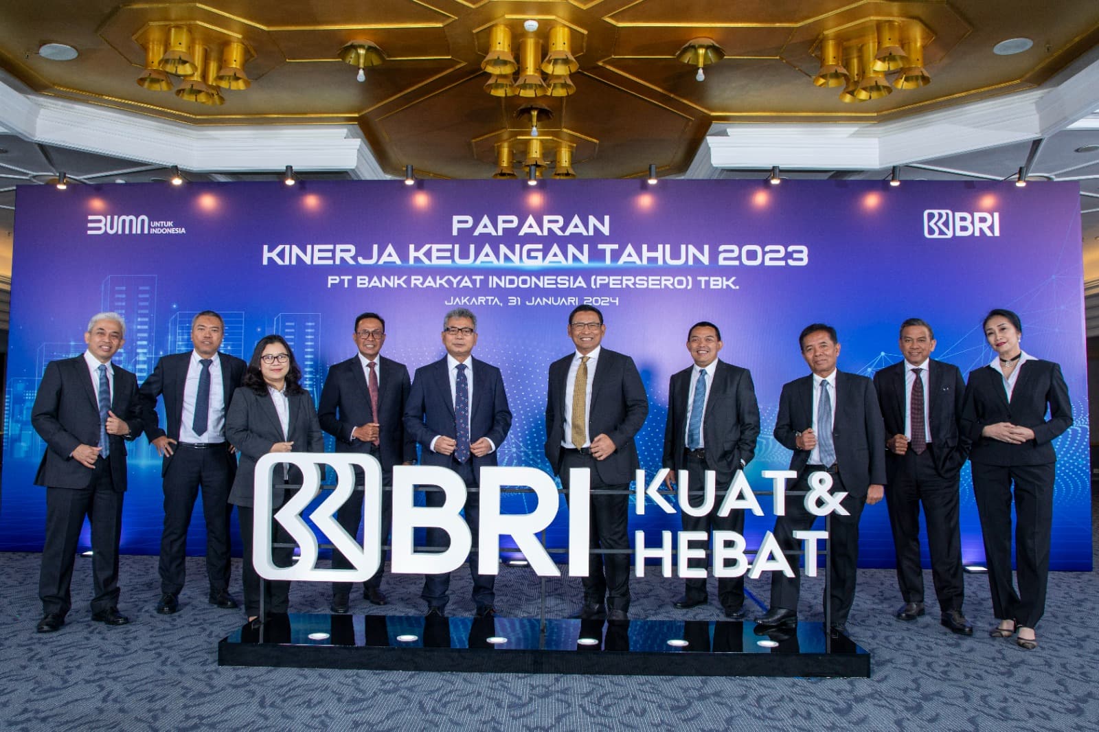Bentuk Optimisme Kinerja, Tiga Direksi BRI Kompak Borong Saham BBRI, Segini Nilainya