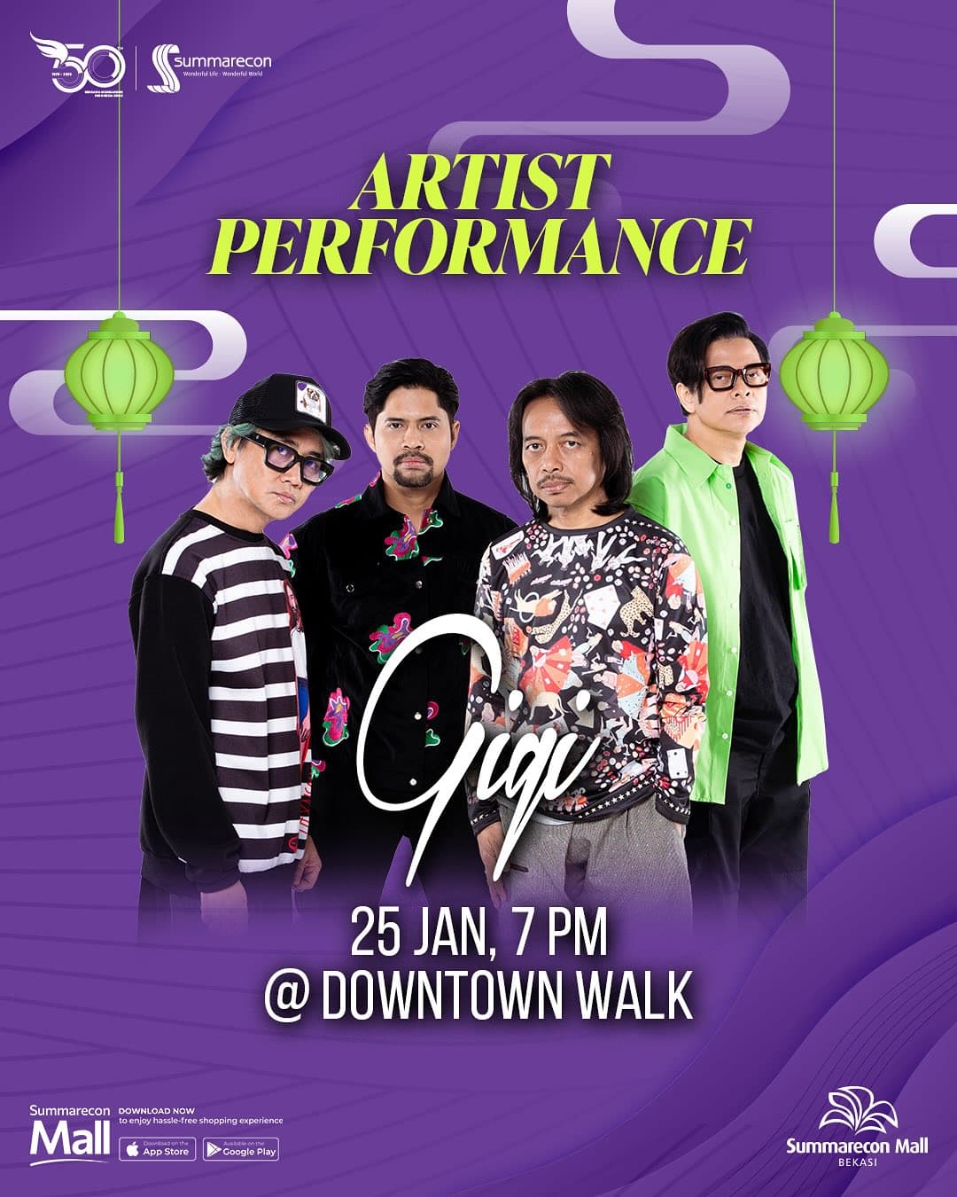 Daftar Konser Musik Gratis di Jakarta dan Bekasi pada Akhir Pekan Ini, Ada Gigi hingga Mocca, Cek Jadwal dan Lokasinya!