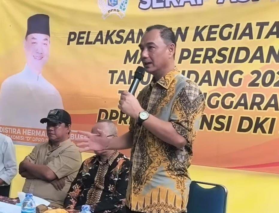 Gelar Reses ke-2 Masa Sidang II, Legislator Golkar Judistira Soroti Tumpukan Sampah Jakarta di TPST Bantargebang