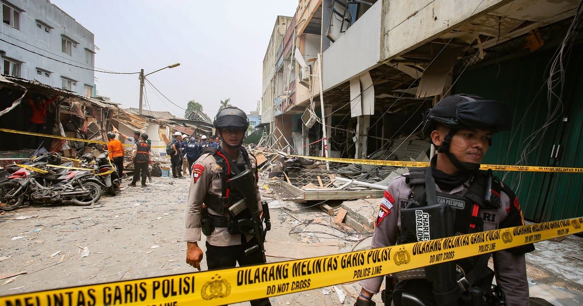Polisi Bantah Ledakan Pasar Cimanggis Berhubungan dengan Gudang SPPG